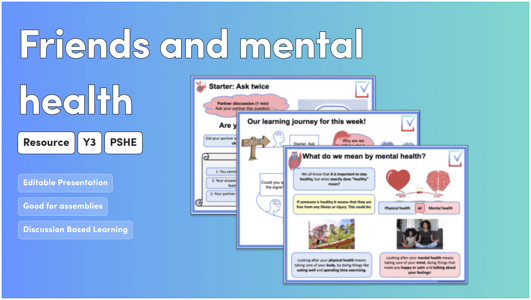 Friends and mental health Y3