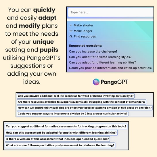 PangoGPT AI lesson planner