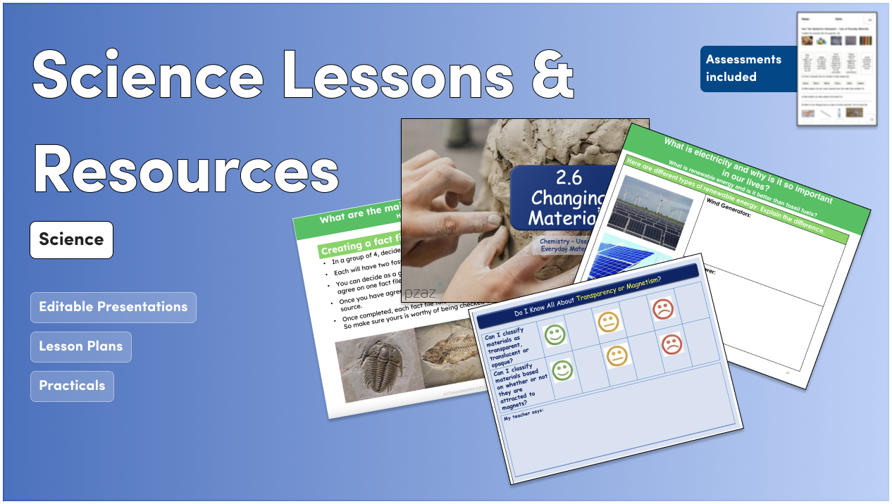 science lessons & resources