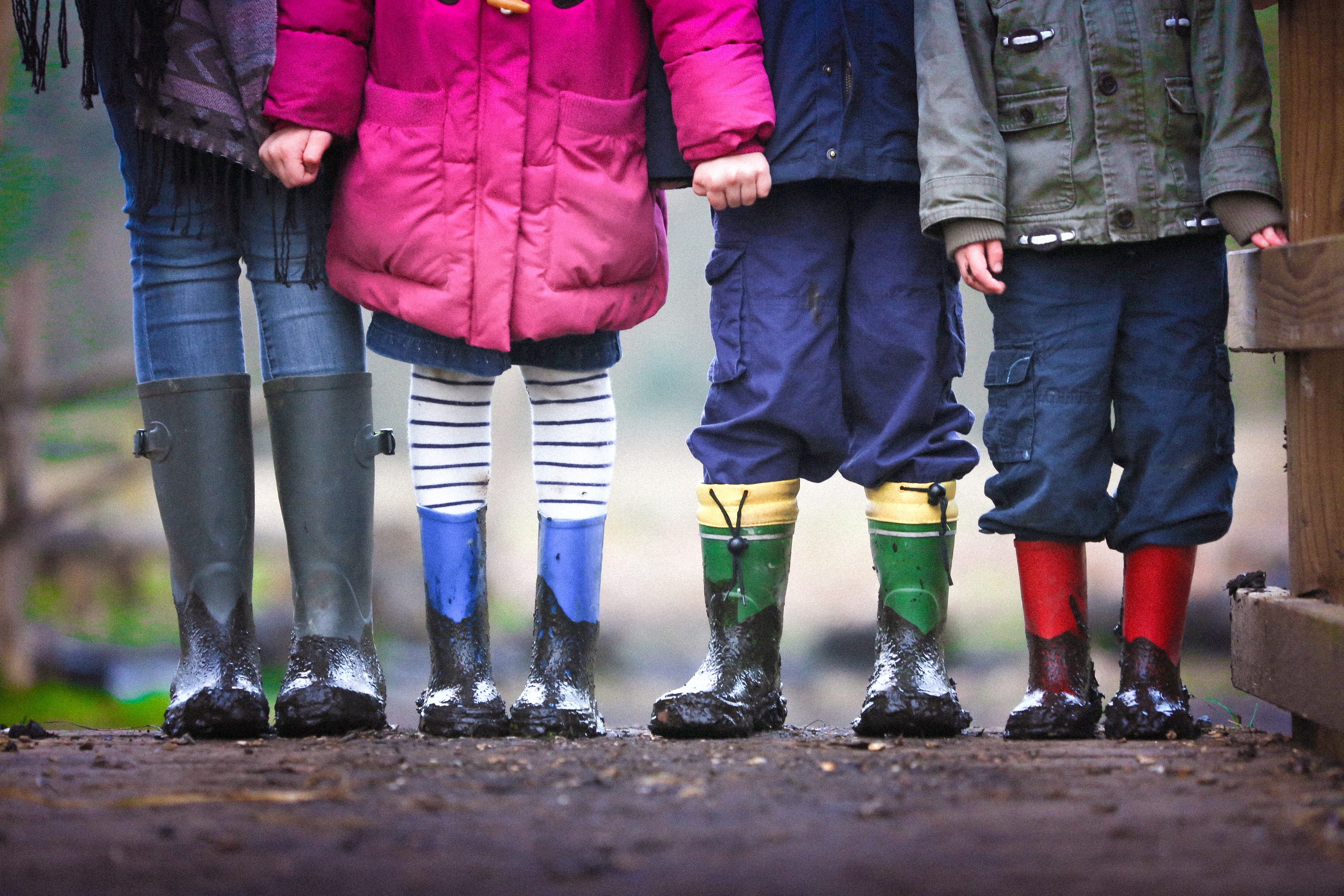 Children on a walk